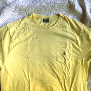 Ralph Lauren L Yellow Classic Fit Tee NWOT